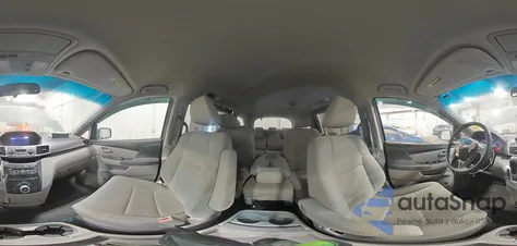 2012 Honda Odyssey Ex из США, поврежденный, VIN 5FNRL5H40CB109714